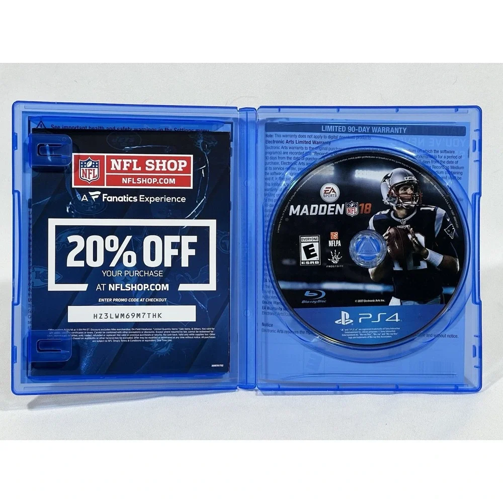 Madden NFL 18‎ PS4 Football Video Game EA Sports PlayStation 4 Tested
